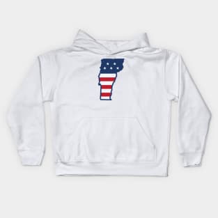Stars and Stripes Vermont Kids Hoodie